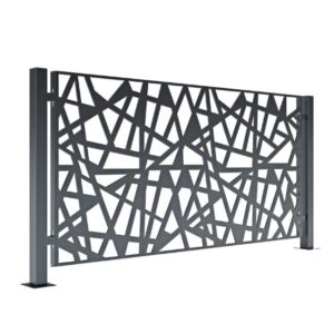 2mm Laser-Cut Form Mesh Steel Panels | Premium Decorative Metal Sheets | Multiple Designs | 820×1500mm | Painted/Unpainted Options